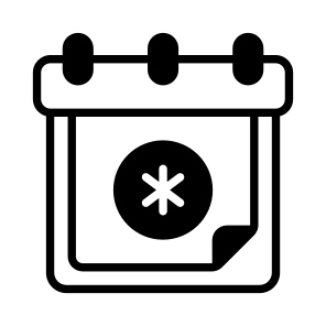 Appointment, Calendar, Reminder, Schedule, Yearbook icon