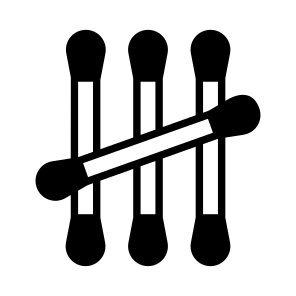 Buds, Swabs, Hygiene, Cleaning, Tool icon
