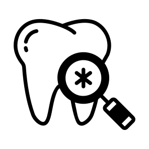 Checkup, Diagnosis, Treatment, Molar, Oral icon