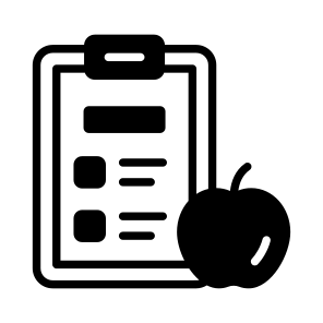 Diet, Apple, Food, Meal, Plan icon
