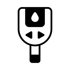 Glucometer, Diabetes, Sugar, Testing, Device icon