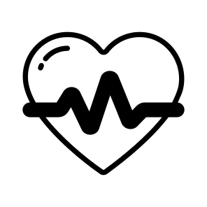 Heartbeat, Lifeline, Life, Pulse, Pulsation icon