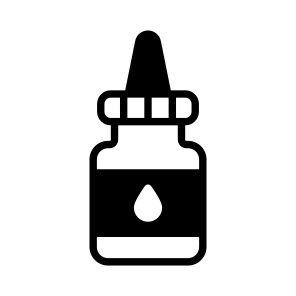 Ophthalmic, Ocular, Drops, Medicine, Bottle icon