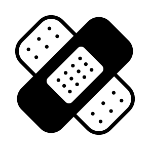Plaster, Bandage, Bandaid, Treatment, Sticky icon