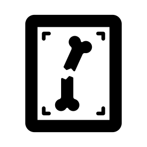 Radiology, Screening, Examination, Fracture, Bone icon