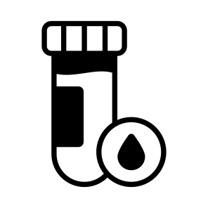 Sample, Vial, Testing, Tube, Blood icon