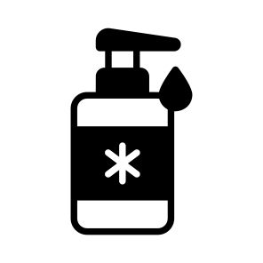 Sanitizer, Hygiene, Antiseptic, Disinfectant, Antibacterial icon