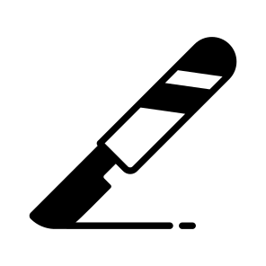 Scalpel, Dissection, Surgery, Cutting, Tool icon