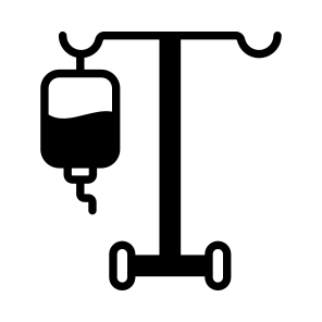 Stand, Drip, Intravenous, Aid, Treatment icon