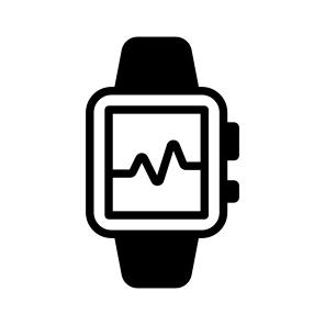 Tracker, Smartwatch, Watch, Device, Technology icon