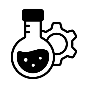 Biotechnology, Bioengineering, Flask, Lab, Chemistry icon