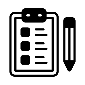 Exam, Test, Paper, Quiz, Sheet icon