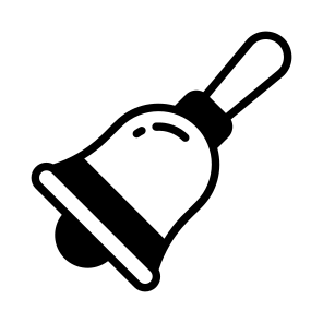 Handbell, Ringer, Knell, Noisemaker, Instrument icon
