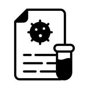 Lab Report, Lab Document, Paper, Testing, Lab icon