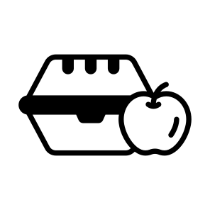 Lunch, Tiffin, Meal, Food, Break icon