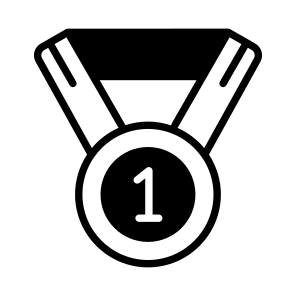 Medal, Award, Reward, Prize, Success icon