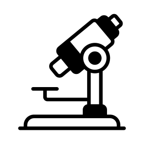 Microscope, Lens, Eyepiece, Research, Lab icon