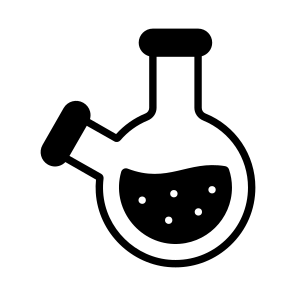 Neck Flask, Chemical, Testing, Reaction, Experiment icon