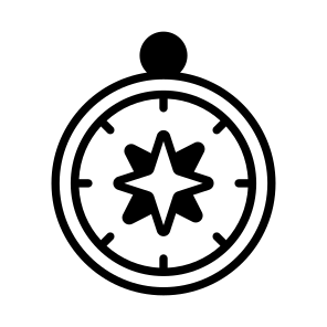 Orientation, Compass, Directional, Indicator, Navigator icon