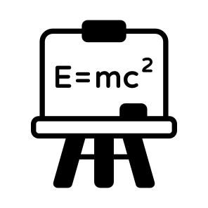 Physics Lecture, Board, Presentation, Class, Course icon