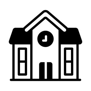 School, Academy, College, Institute, Building icon