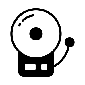 School Bell, Ringer, Knell, Noisemaker, Instrument icon
