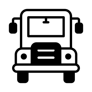 School Bus, Vehicle, Transport, Conveyance, Ride icon