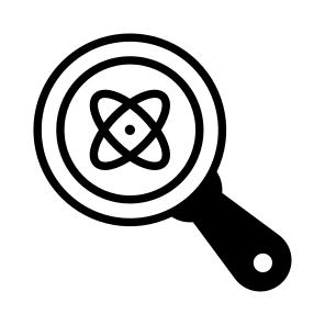 Scientific Research, Finding, Searching, Science, Physics icon