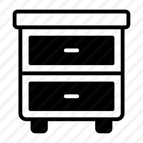 Side Table, File Cabinet, Drawers, Storage, Furniture preview