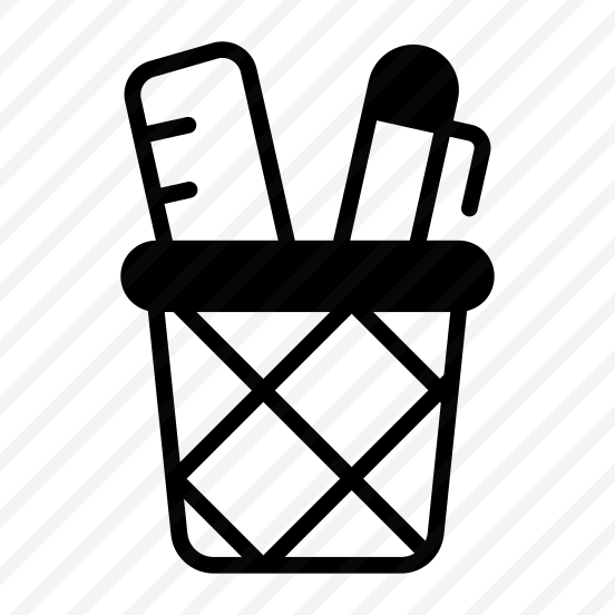 Stationery Holder, Pencil Holder, Pencil Cup, School Supplies, Stationery Items preview