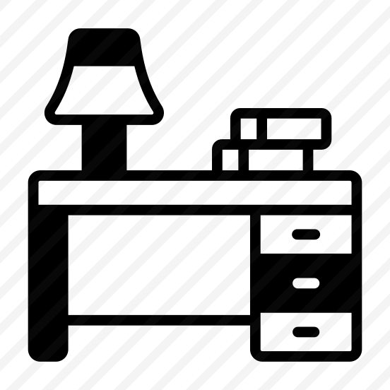 Study Table, Desk, Furniture, Study Area, Interior preview