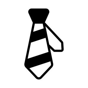 Tie, Necktie, Cravat, Apparel, Clothing icon