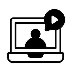 Tutorial, Video, Lecture, Lesson, Course icon