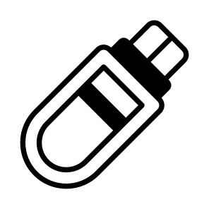Usb, Flashdrive, Storage, Memory, Device icon