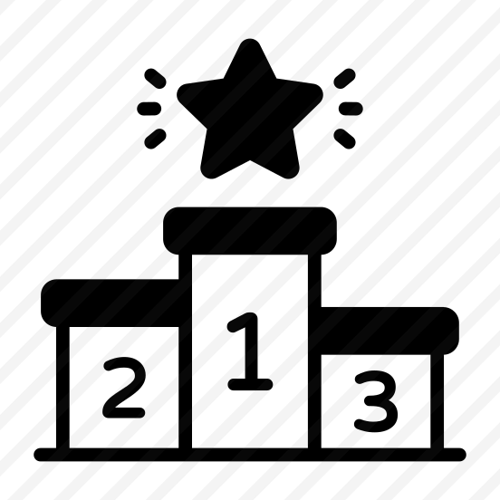 Winner Podium, Stage, Positions, Achievement, Ranking preview