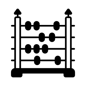 Abacus, Calculator, Counting, Frame, Totalizer icon
