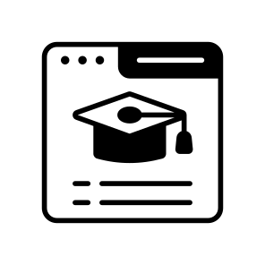 Education, Website, Elearning, Portal, Platform icon