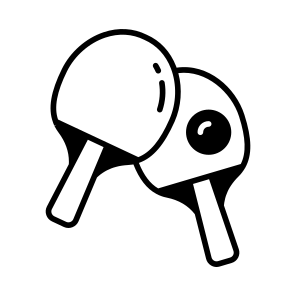 Ping Pong, Table, Tennis, Indoor, Game icon
