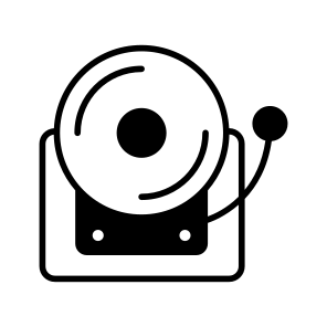 School, Bell, Ringer, Alert, Alarm icon
