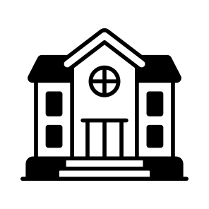 School, Building, College, Learning, Institute icon