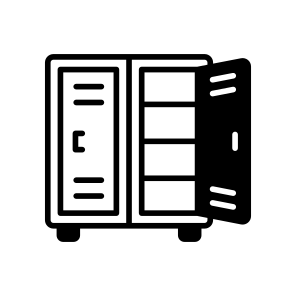 School, Locker, Student, Storage, Campus icon