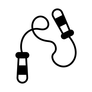 Skipping, Jumping, Rope, Fitness, Exercise icon