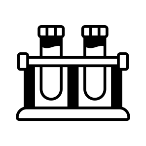 Test Tubes, Chemistry, Science, Laboratory, Equipments icon