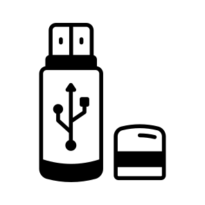Usb, Flash Drive, Digital, Storage, Portable icon