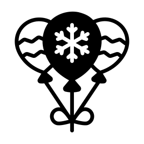 Balloons, Decoration, Party, Celebration, Bunch icon