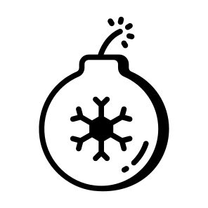 Bomb, Firecracker, Firework, Pyrotechnics, Bombshell icon