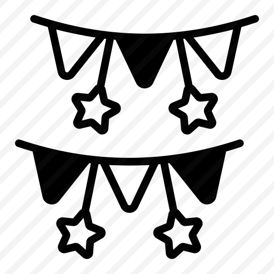 Buntings, Garlands, Decoration, Ornament, Party preview