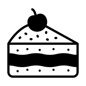 Cake, Slice, Pastry, Pie, Cheesecake icon