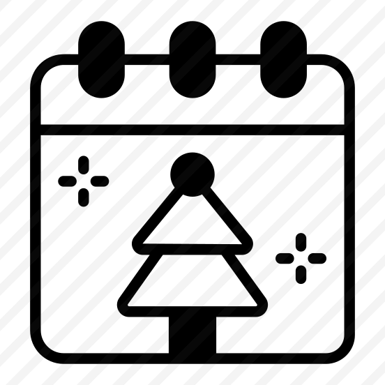 Calendar, Christmas, Tree, Celebration, Planner preview