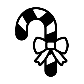 Candy Cane, Sweet, Sweetmeat, Confectionery, Christmas icon